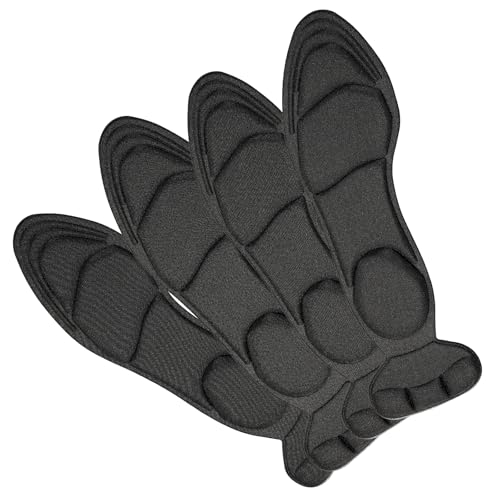2 pares de plantillas para tacones altos color negro miniatura 1