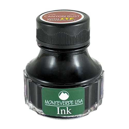 Flacon encre Monteverde g308cp Canyon Rouille encre rechargeable stylo plume 90ml