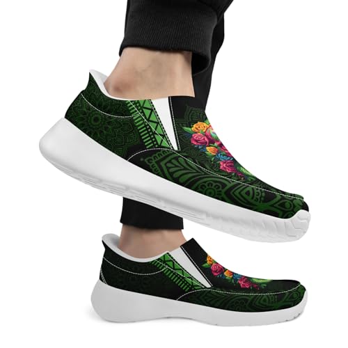 Men's Fashion Skull Canvas Shoes Women's Gothic Flower Slip-on Casual Sneaker Lightweight Breathable Summer Footwear4