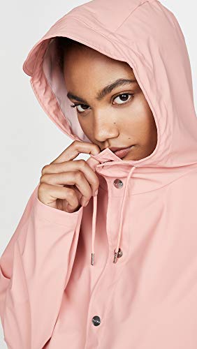 Image of RAINS Women's Jacket, Coral, Pink, M-L
