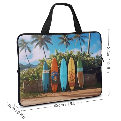 Étui ordinateur portable 17 pouces housse PC grand format Surf's Up - 3