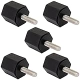 IMM 5-Pack Replacement for Hoshizaki 415949G11 Black Thumbscrew