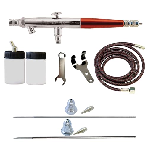Paasche SI Set Single Action Internal Mix Airbrush Set