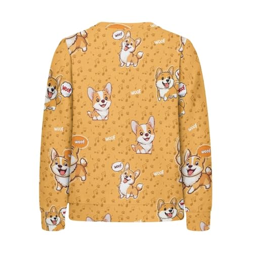 Girls Sweaters Warm Sweater for Children Round Neck Long Sleeve Pullover Sweatshirt Fall Winter Clothes Tops2