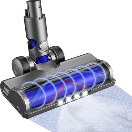 Spazzola di ricambio per aspirapolvere senza fili Dyson V6, DC58, DC59, DC61, DC62, DC74, turbina a V con 4 fari a LED per pavimenti duri e tappeti (per interfacce A e B)