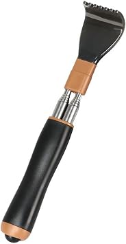 Back Scratcher for Women Men with Double Grip - Back Scratching Tool Extendable Portable and Lightweight 21.26inch Black