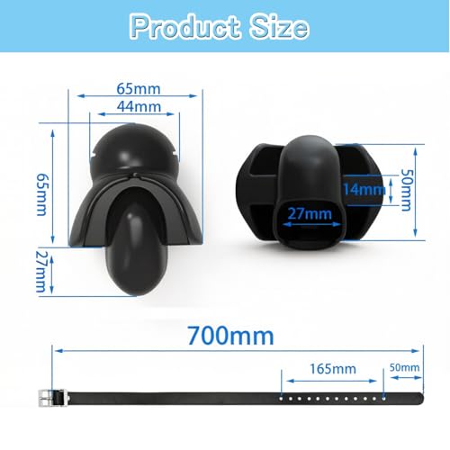 Image of DFsucces Leather Restraints Ball Mouth Plug Silicone Bondage Ball Gag Hollowed-Breathable Silicone Sex Gag Muzzles Adjustable Strap Bondage Harness Restraints( (Black-F1)