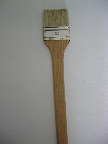 Princeton Umbria Long Handle Synthetic Paint Brush for Acrylic and Oil, Series 6200, Bright, 6