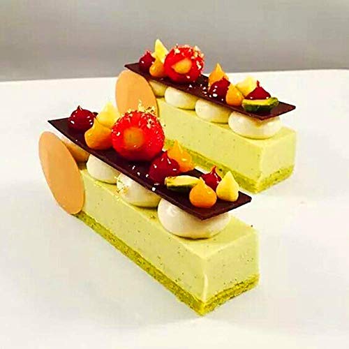 Rectangle Cake Mousse Mold - Stainless Steel Baking Molding Forming Layering Cake Pastry Ring, Cutters Square Baking Metal Ring Molds #TOP2