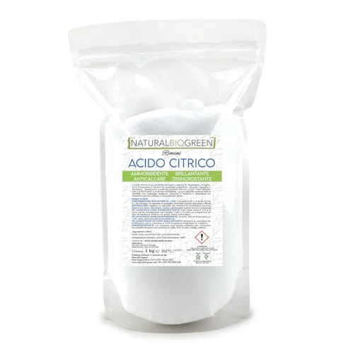 Naturalbiogreen Ácido cítrico en bolsa de 1 kg