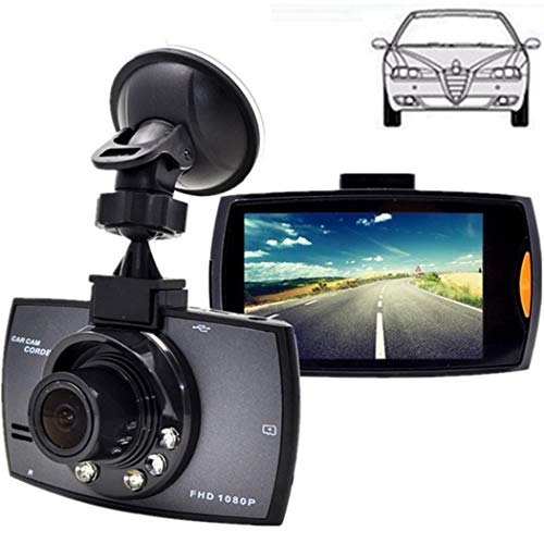 GoodKE Dash Cam 2.7''LCD Durable Practical HD 1080P Display Wide Angle Lens Car