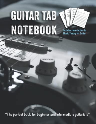 Independently Published Publishing, Passion Brands Guitar Tab Book: Includes Introduction To Music Theory For Guitar With Explanations, Diagrams, Chord Charts And Tab Notation Guide With 112 Blank ... Intermediate Acoustic & Electric Guitarists. cover