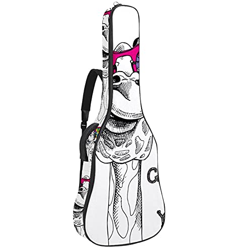Sac à dos pour guitare anti-rayures housse ajustable pour protéger guitare classique folk