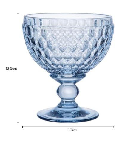 Villeroy & Boch, Boston col. Blue Sparkling Wine Coupe, Extravagant - Image 2