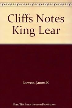 Paperback Cliffs Notes King Lear Book