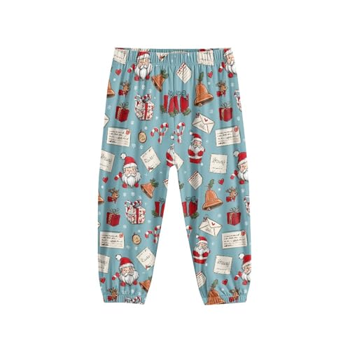 Image of Unisex Little Kids Yoga Trousers Bohemian Beach Pants Baggy Harem Activewear for Boys and Girls Age 3-10