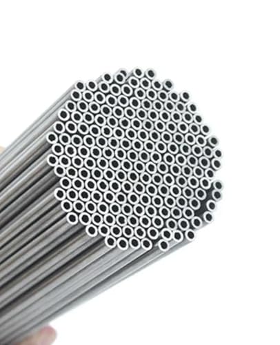 Tube d'aluminium droit 500mm haute finition pour structures légères