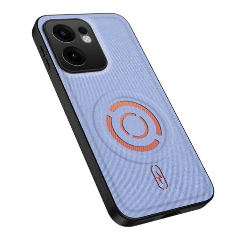 MTRIEBA Magnetic Phone Case for Oppo Reno15 5G, Blue