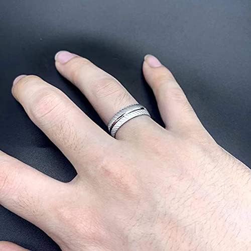 S 925 Sterling Silver 6mm Custom Couple Rings Simple Bar Engraving Rings Men Women Engagement Anniversary Jewelry Gifts