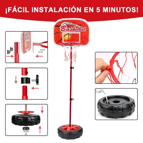 Basquetbol, Sports canastas basquetbol niños Marca BEAUTY CHOICE (3)