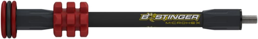 Bee Stinger B-Stinger MicroHex Stabilizer 6", Red