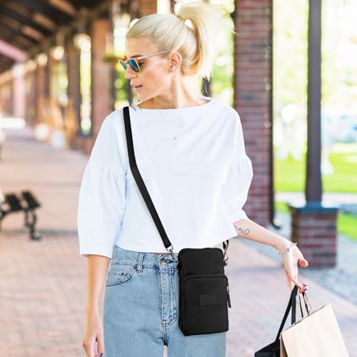 Crossbody Phone Purse, Oxford Smartphone Crossbody Bag Small Phone Purse for Women, Multifunction Cell Phone Purse4