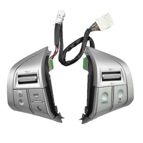 Bouton de commande de volant Isuzu D-max rétroéclairé jaune pour volume et cruise - 2