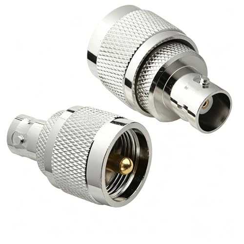 Adaptador coaxial BNC hembra de alta fidelidad con conector RF fiable para radio jamón