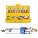 20Pcs Swap Drill Bit,Quick-Change Driver Swivel Head Driving Repair Set,HSS High Speed Steel Screwdriver Flip Drive & Box Tool