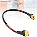 Alomejor Electric Scooter Control Unit Cable, Power Cord Extension Connector with 26cm Cable Length for 8 Inch Scooter