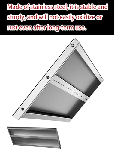 Étagère murale pliable acier inoxydable : la solution anti-encombrement des petits stands - 5