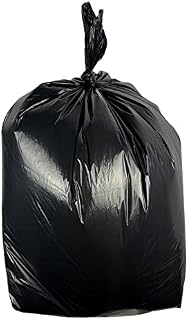 FRESH 365 Medium Duty Bin Bags - 55 Cases (Pack of 200 Each), Black