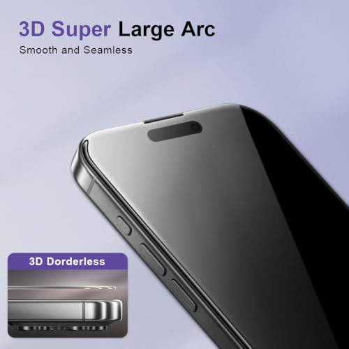 PARAFLIK 360° Privacy Tempered Glass for iPhone 17 Pro - Image 4