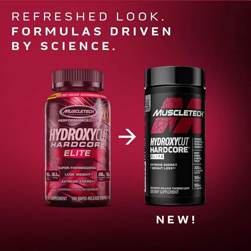 Hydroxycut MUS1075/100/101 Hardcore Elite - 100 Rapid-Release Thermo Caps thumb #3
