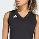 adidas Damen Volleyball Quickset Sleeveless Jersey, Black, M