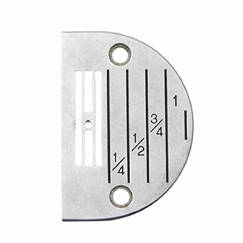 Move & Moving (TM) macchina da cucire semi-cerchio contrassegnato placca ago in ferro