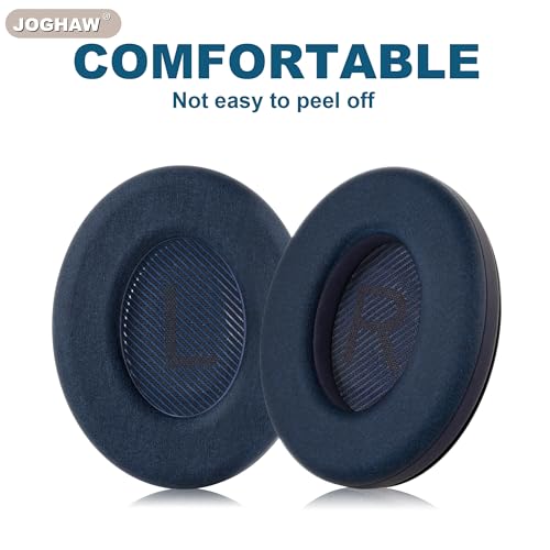 Image of Full Cooling Gel Replacement Earpads for Bose QuietComfort QC35 Headphones Ear Pads Cushions with Breathable Ice Silk Fabric, High-Density Noise Cancelling Foam - Blue