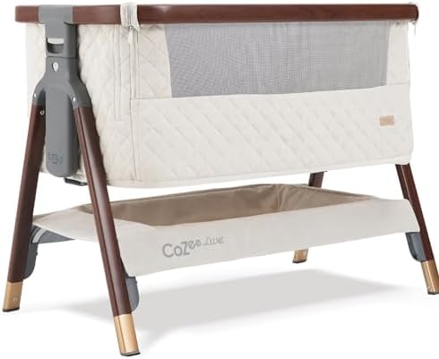 Tutti Bambini CoZee Luxury Bedside Bed - Suitable from Birth to 6  