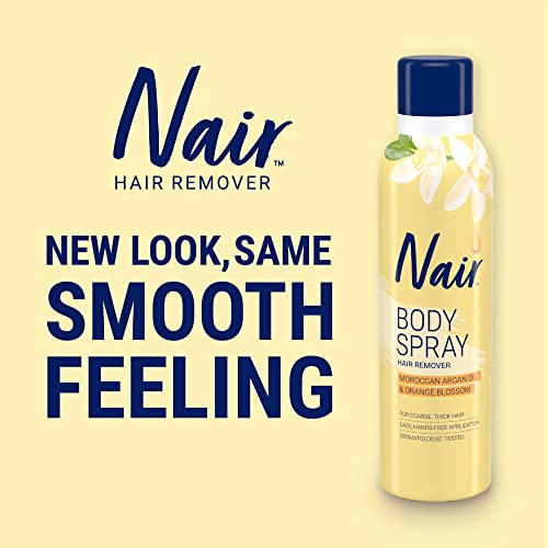 Nair Hair Remover Body Spray, Arm, Leg And Bikini Hair Removal Spray, 7.5 Oz Can #TOP2