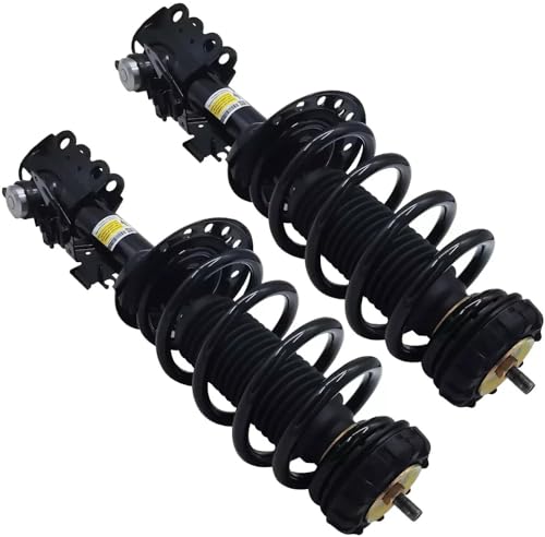 OGJFD Coppia Montanti Ammortizzatori Anteriori per Cadillac SRX 2010-2016 con Elettrico Pneumatica Puntone Molla Pneumatica