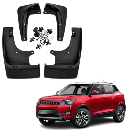 Image of KyloXtreme MUD Flap for XUV300 | All-Terrain Mud Flap Set - Durable Splash Guards for Cars and Trucks, Offering Maximum Protection from Mud