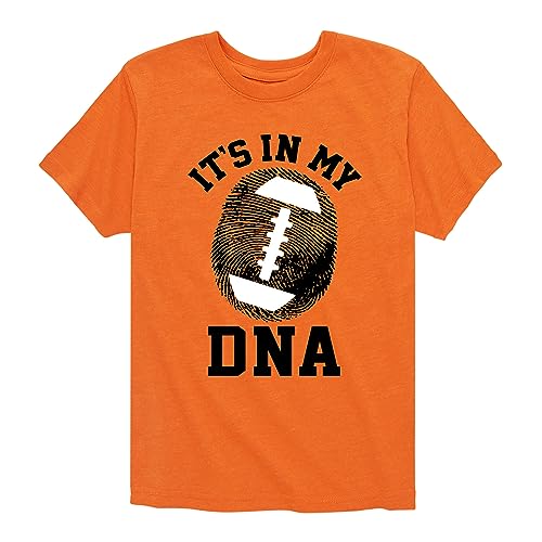 Instant Message - Its in My DNA Football - Toddler & Youth Short Sleeve Graphic T-Shirt