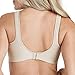 Bali Women's Comfort Revolution Wirefree Bra with Smart Sizes, Nude Retro Print, X-Large