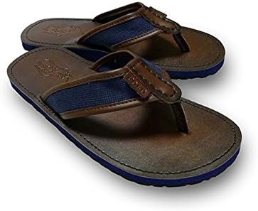 Amazon Co Jp ポロラルフローレン Polo Ralph Lauren メンズ レザーサンダル ブラウン ネイビー Us9d 27cm 並行輸入品 シューズ バッグ