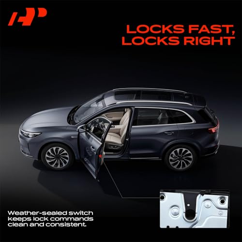 Image of A-Premium Front Left Driver Side Door Lock Actuator Compatible with Cadillac CTS 2003-2007, SRX 2004-2006