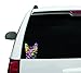 Enjoy It Dean Russo Cat Car Stickers, Outdoor Rated Vinyl Stickers Decal for Windows, Bumpers, Laptops or Crafts (1 Small & 1 Medium Sized)