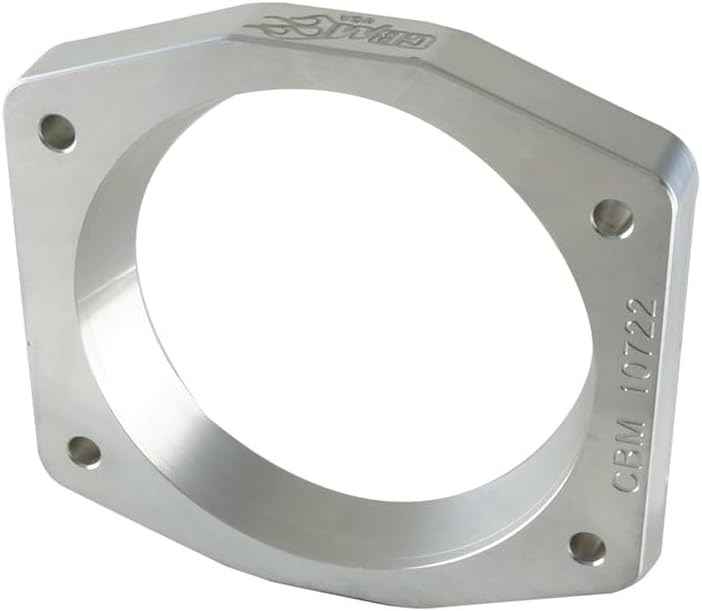 BILLET 92MM THROTTLE BODY ADAPTER FOR FAST 102MM LS1/LS2/LS3/LS6/LS7 INTAKE MANIFOLDS