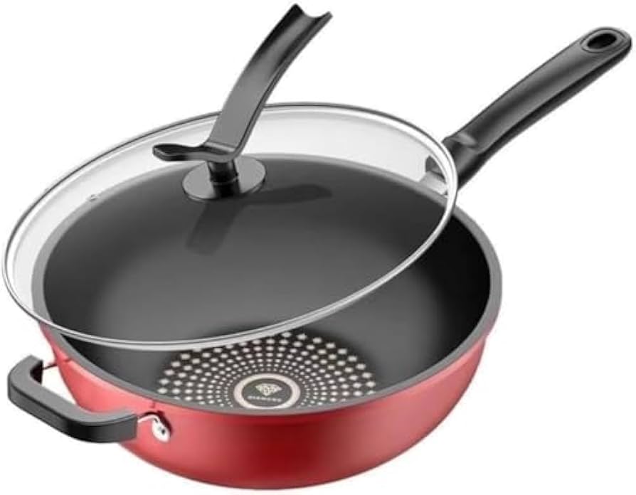 ノンスティックフライパン 中華鍋*6 中華鍋 32cm ノンスティックソテーパン 深型中華鍋 フライパン