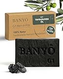 BANYÔ Aktivkohle Gesichtsseife I 100% natürliche Inhaltsstoffe I Handgemachte Naturseife I...