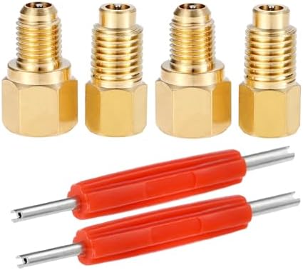 Bwintech 6 Pièces 3/4" à 1/2" Femelle Et Mâle Filetage BSP Mamelon Hexagonal En Laiton Et - Foto 6